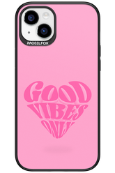 Good Vibes Heart - Apple iPhone 15 Plus