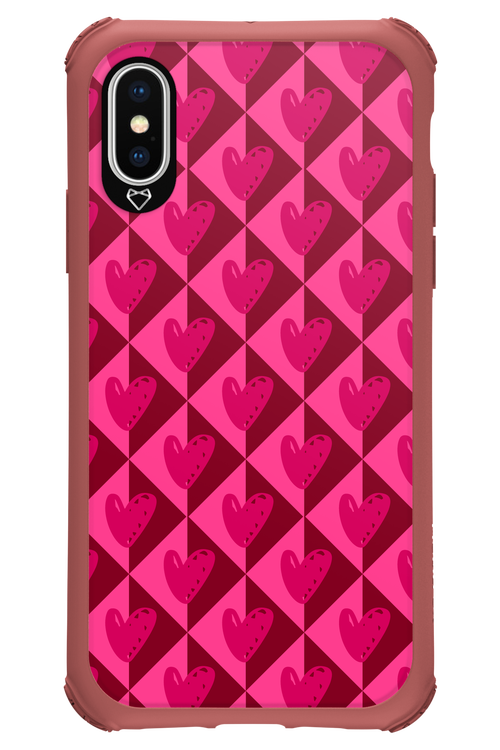 Holiday Heartss - Apple iPhone XS