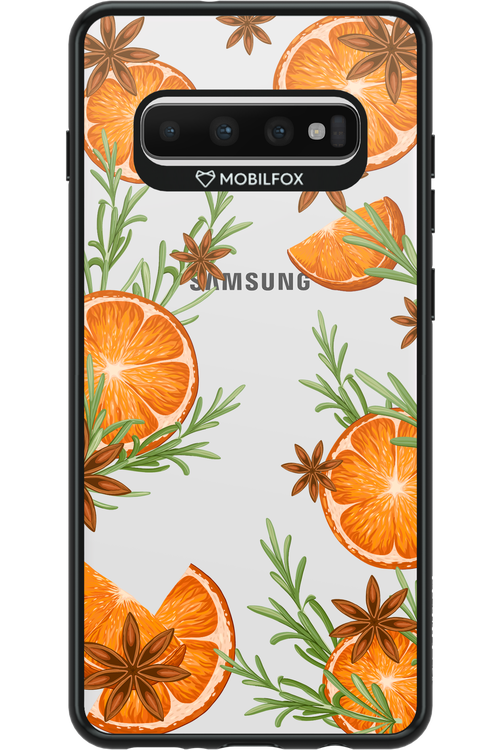 Orange With Star Anise - Samsung Galaxy S10+