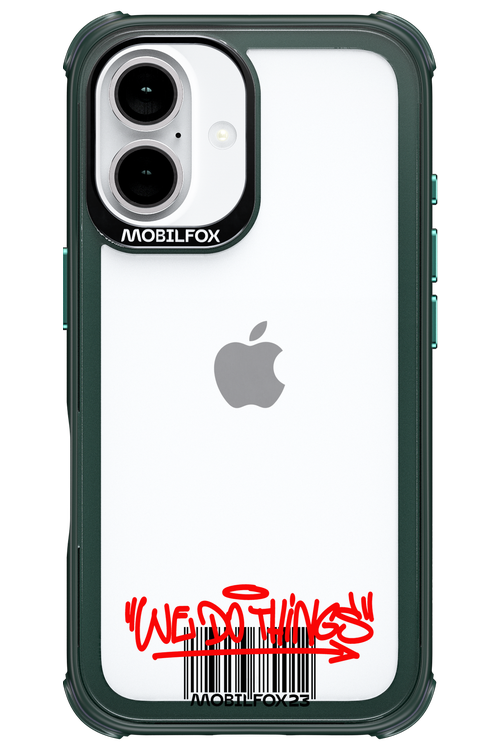 We Do Barcode - Apple iPhone 16