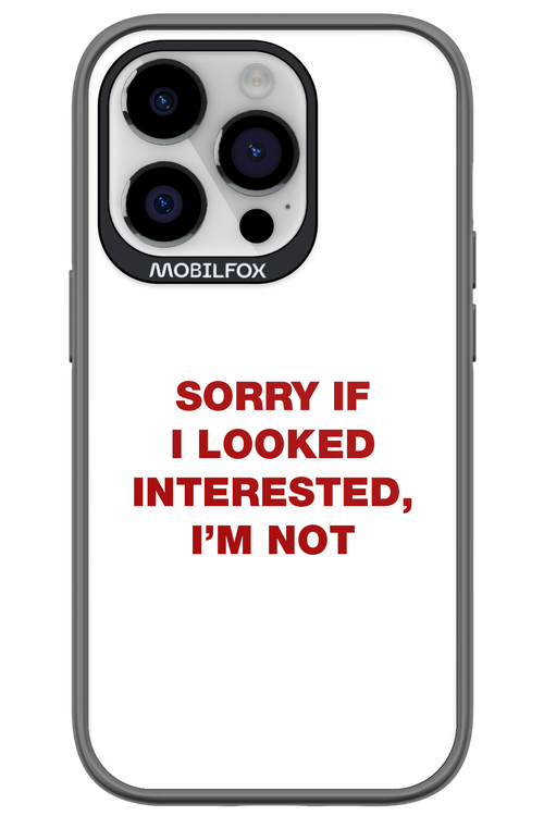 I'm not - Apple iPhone 14 Pro