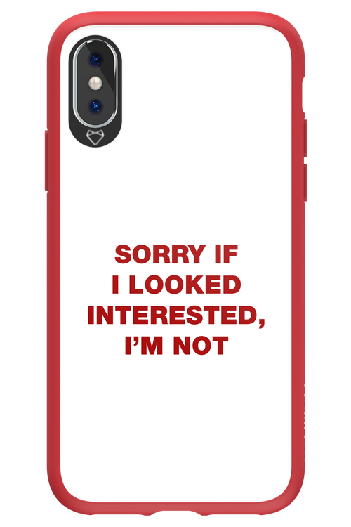 I'm not - Apple iPhone X