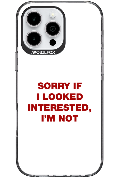 I'm not - Apple iPhone 16 Pro Max