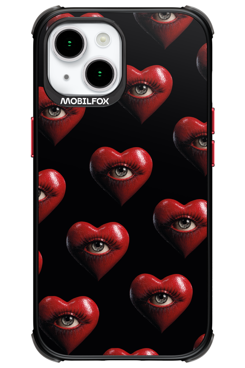 Heart Eyes - Apple iPhone 15