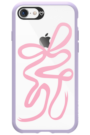 Pink Bow - Apple iPhone 8