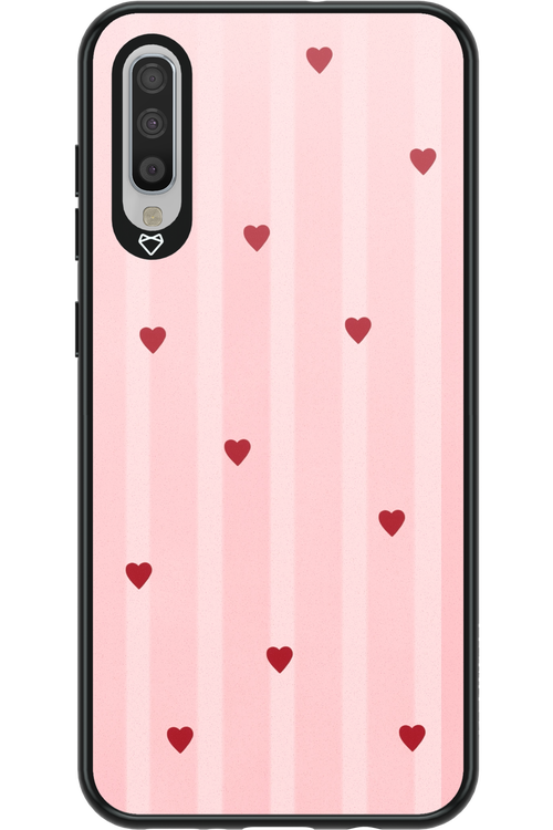 Red Little Hearts 2.0 - Samsung Galaxy A70
