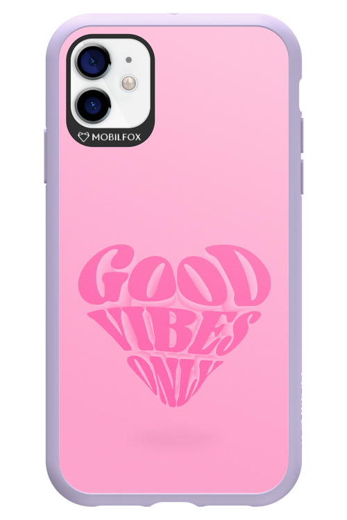 Good Vibes Heart - Apple iPhone 11