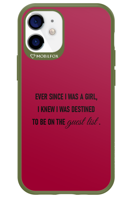 Guest List - Apple iPhone 12 Mini