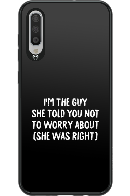 She was right 2.0 - Samsung Galaxy A70