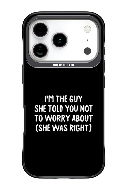 She was right 2.0 - Apple iPhone 17 Pro