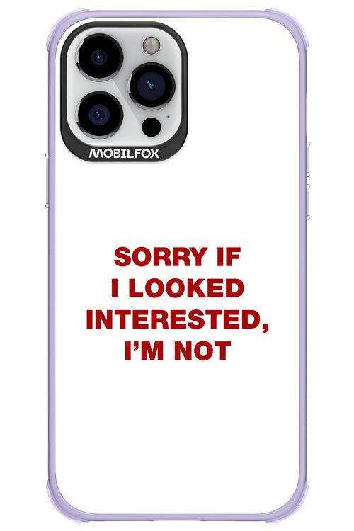 I'm not - Apple iPhone 13 Pro Max