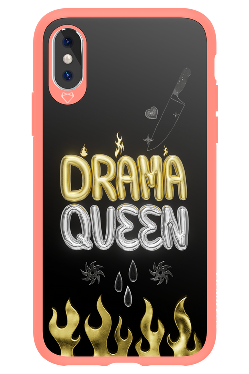 Drama Queen Black - Apple iPhone XS