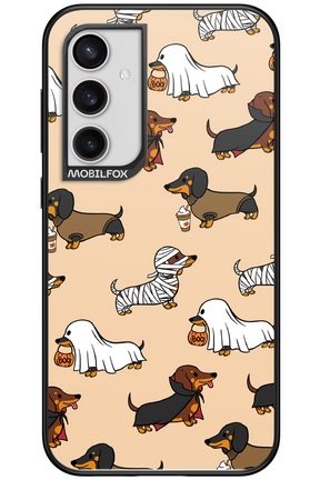 Scary Dachshund - Samsung Galaxy S23 FE
