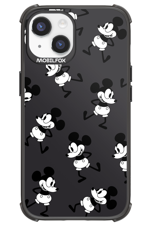 Iconic Mouse (antracite pattern) - Apple iPhone 14