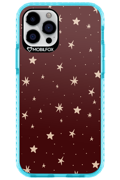 Burgundy Stars - Apple iPhone 12 Pro