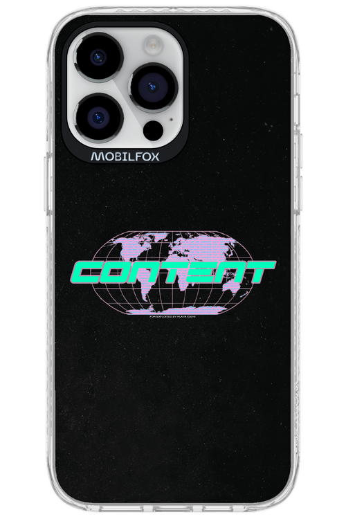 CONTENT 2.0 - Apple iPhone 14 Pro Max