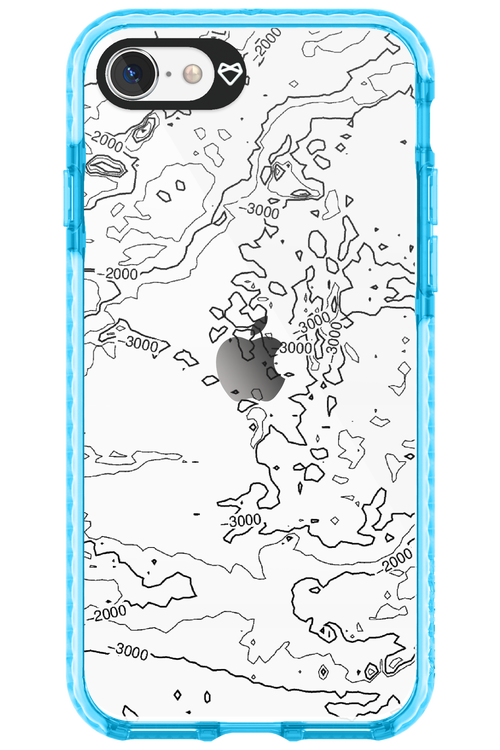 Contour Map - Apple iPhone SE 2020