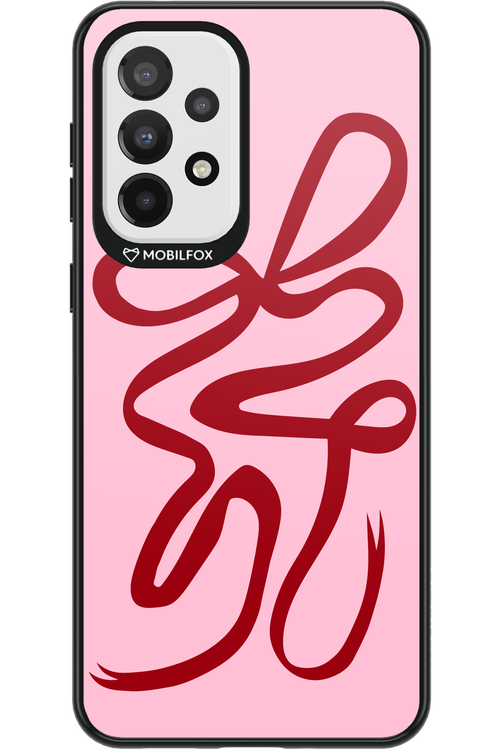 Burgundy Bow - Samsung Galaxy A33