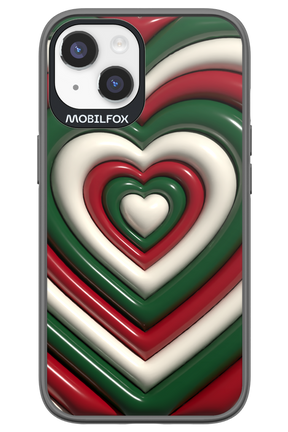 XMAS Hearts - Apple iPhone 14