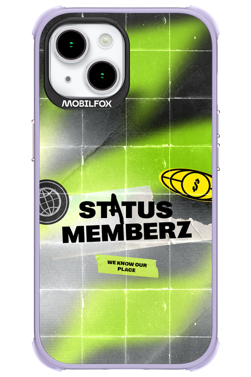 Status Memberz - Apple iPhone 15