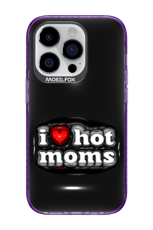 I love hot moms puffer - Apple iPhone 14 Pro