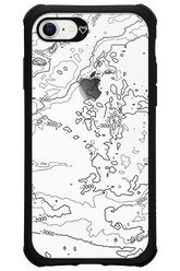 Contour Map - Apple iPhone 8