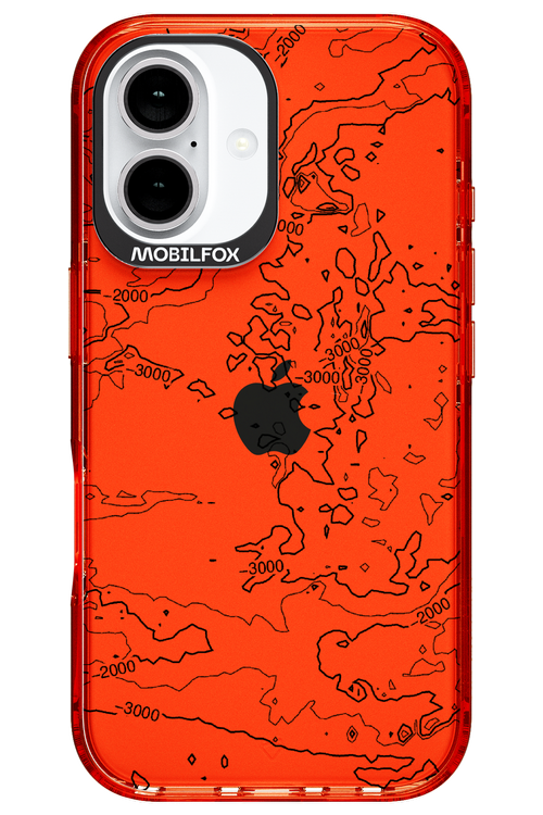 Contour Map - Apple iPhone 16