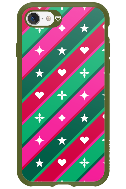 Christmas Stripes - Apple iPhone 7