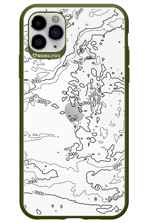Contour Map - Apple iPhone 11 Pro Max