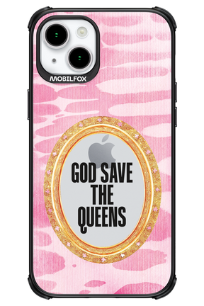 GOD SAVE THE QUEENS MIRROR - Apple iPhone 15 Plus