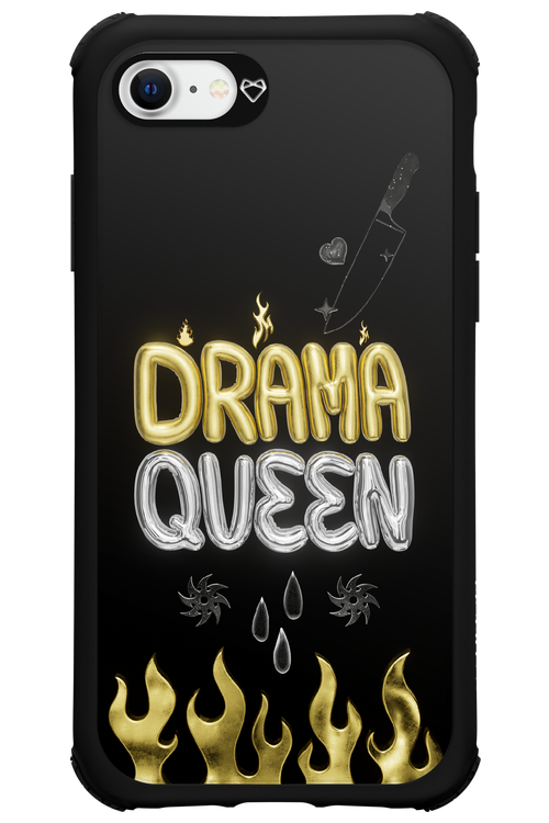 Drama Queen Black - Apple iPhone 8