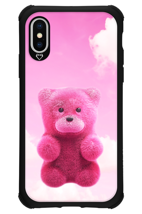 Pinky Bear Clouds - Apple iPhone XS