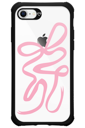 Pink Bow - Apple iPhone 8