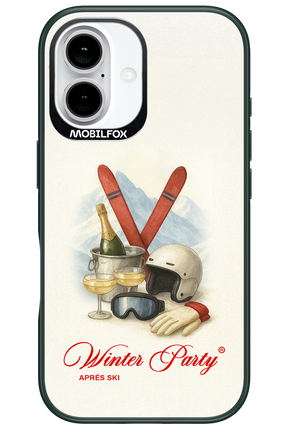 Winter Ski Party - Apple iPhone 16