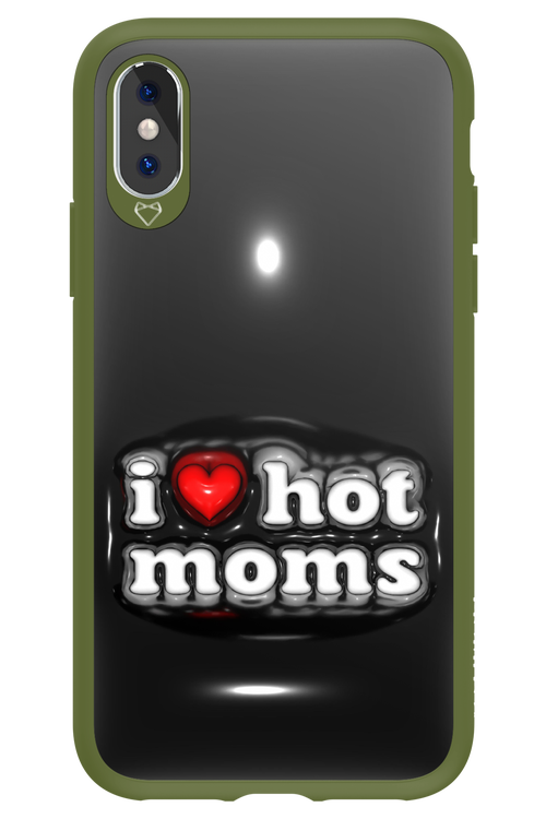 I love hot moms puffer - Apple iPhone X