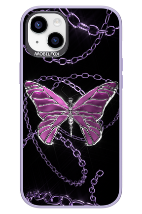 Butterfly Necklace - Apple iPhone 14 Plus