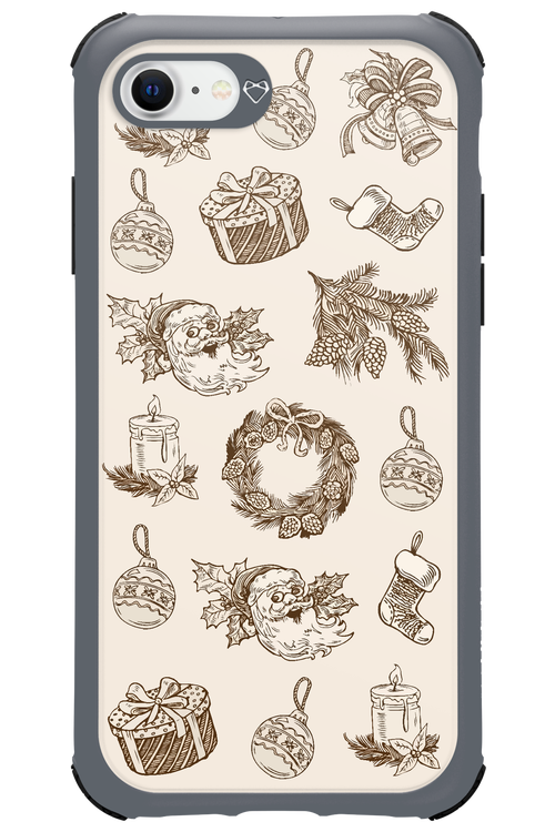 Christmas Paper - Apple iPhone 7