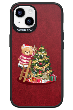Christmas Bear (Burgundy) - Apple iPhone 14