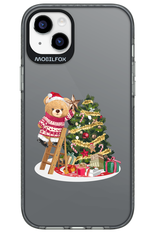 Christmas Bear (Transparent) - Apple iPhone 14 Plus