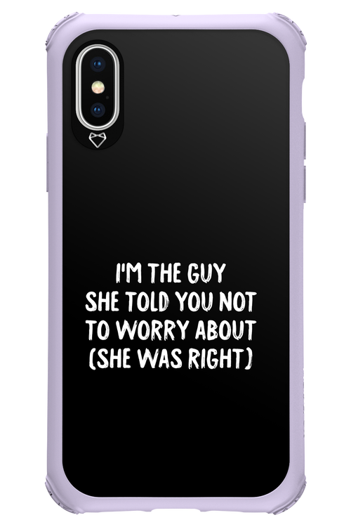She was right 2.0 - Apple iPhone XS