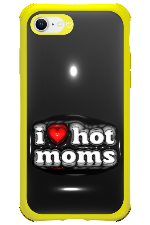 I love hot moms puffer - Apple iPhone 8