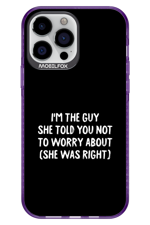 She was right - Apple iPhone 13 Pro Max