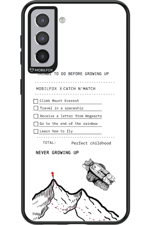 things to do before growing up - Samsung Galaxy S21+