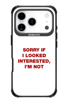 I'm not - Apple iPhone 17 Pro