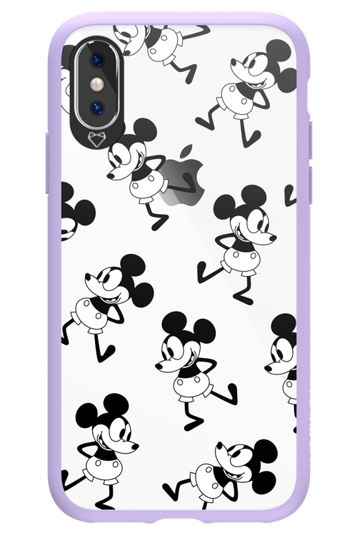 Iconic Mouse (pattern) - Apple iPhone X