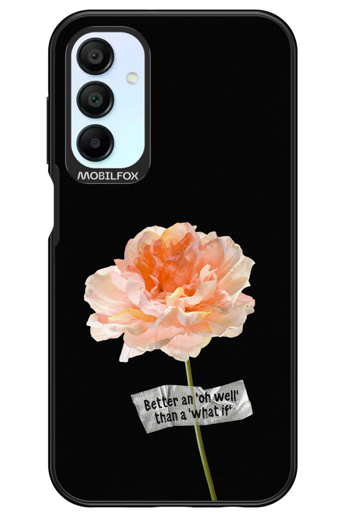 Flower Black - Samsung Galaxy A15