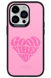 Good Vibes Heart - Apple iPhone 14 Pro