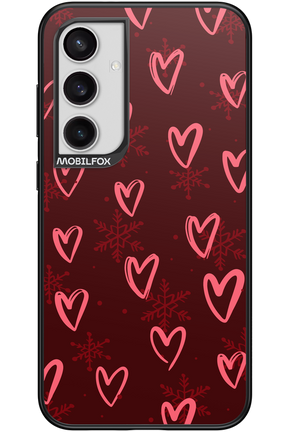 Christmas Hearts - Samsung Galaxy S24+