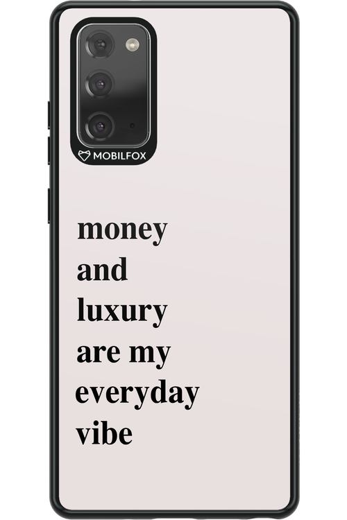 Money and luxury everyday - Samsung Galaxy Note 20