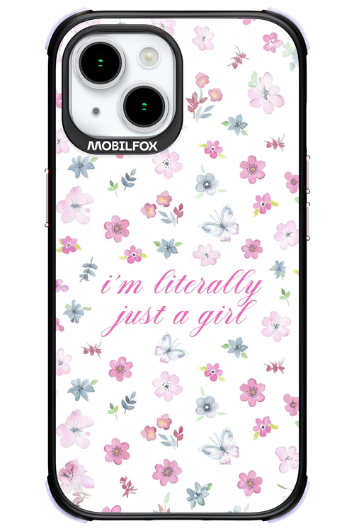 Just a girl pink - Apple iPhone 15